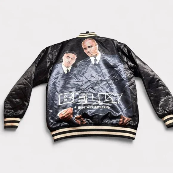 Headgear Classics Nostalgia Co. Belly Movie Jacket XL Black - Picture 3 of 5